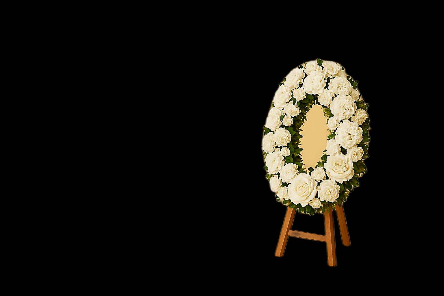 Oval Wreaths ծաղիկների | ծաղկեպսակների առաքում Երևան