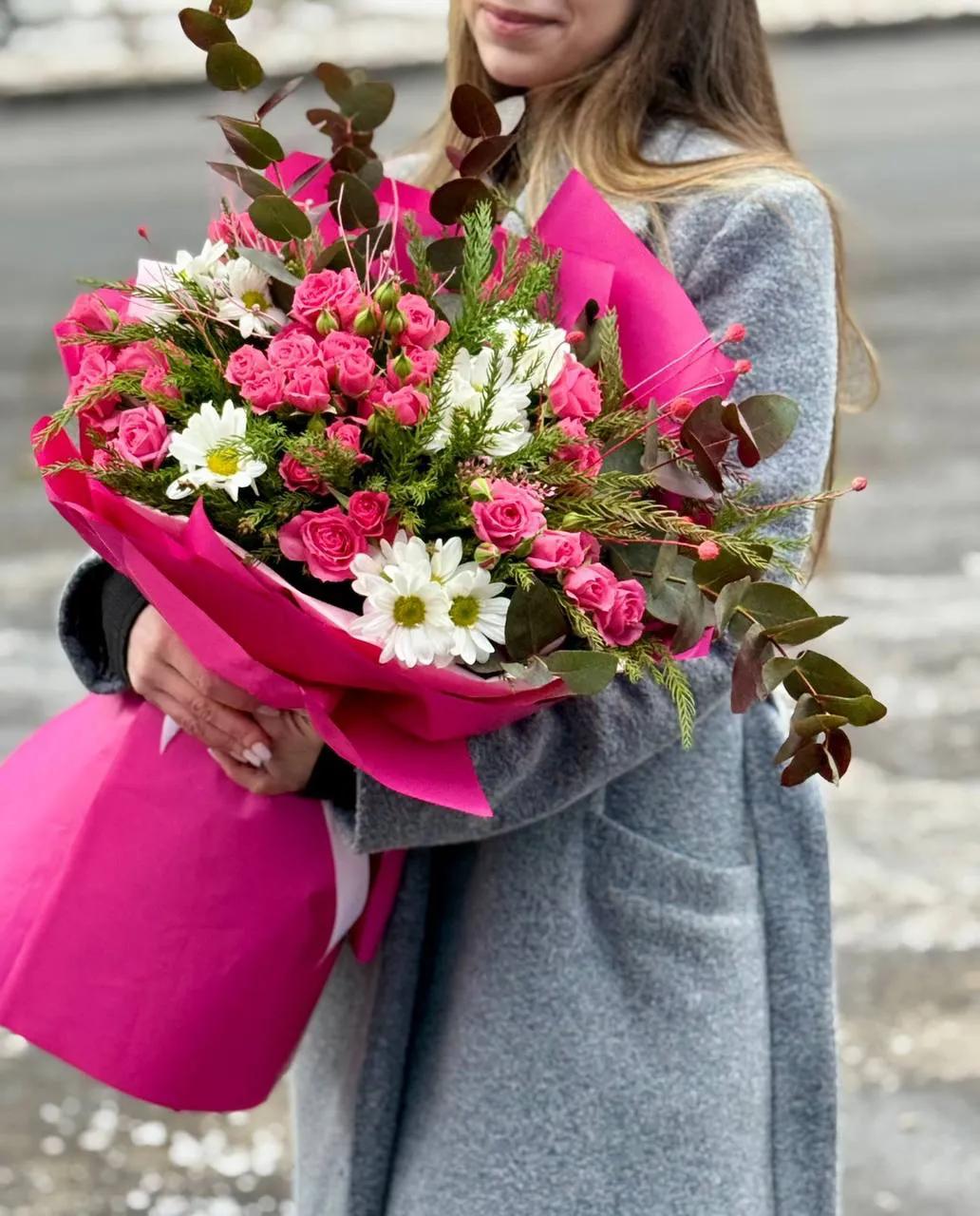 Pink gorgeous bouquet | ծաղիկներ, ծաղկեպսակներ, բույսեր Երևան