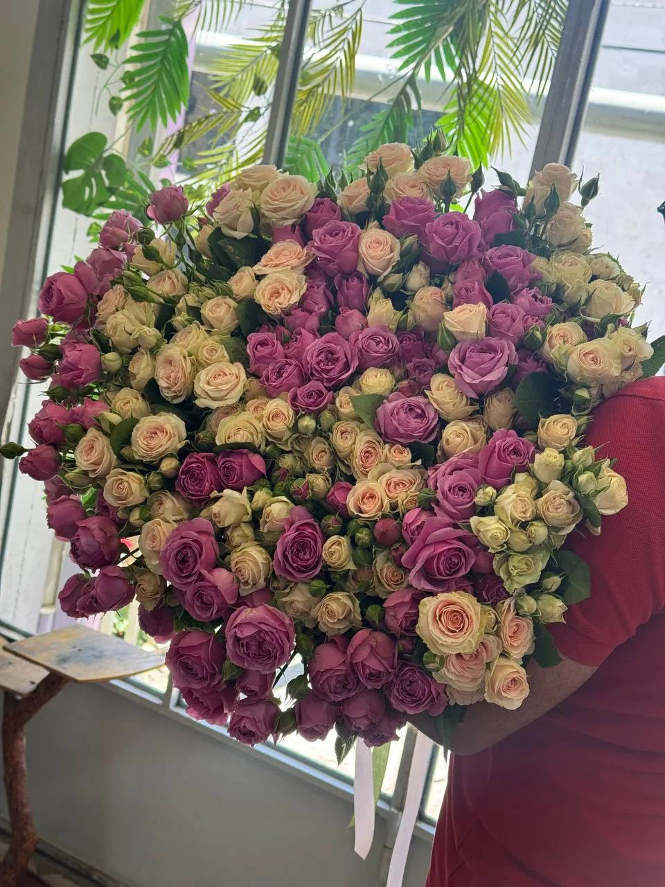 Փնջային վարդերի միքս | ծաղիկներ, ծաղկեպսակներ, բույսեր Երևան