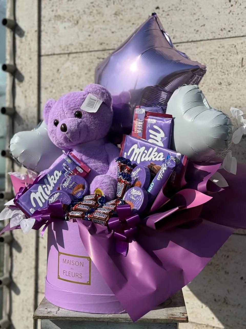 Purple "sweet box" | ծաղիկներ, ծաղկեպսակներ, բույսեր Երևան Purple "sweet box" | ծաղիկներ, ծաղկեպսակներ, բույսեր Երևան
