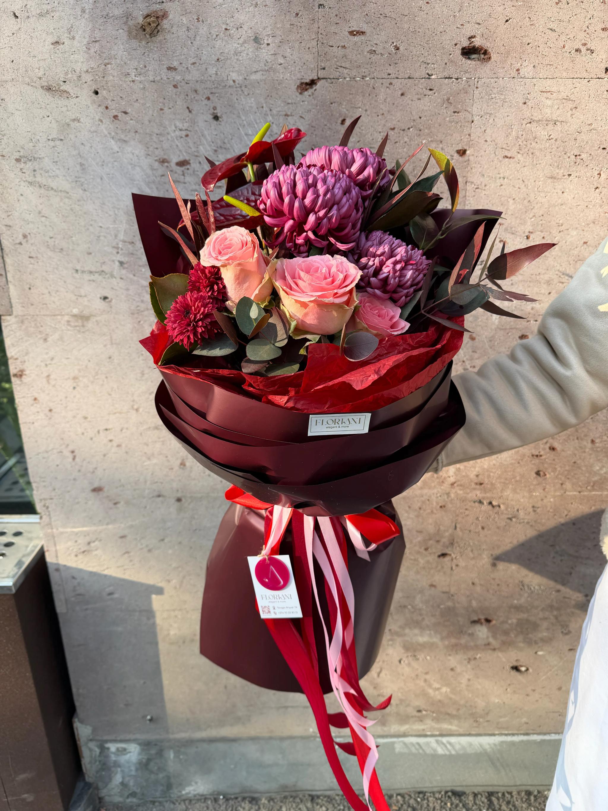 Bordeaux bunch | ծաղիկներ, ծաղկեպսակներ, բույսեր Երևան Bordeaux bunch | ծաղիկներ, ծաղկեպսակներ, բույսեր Երևան