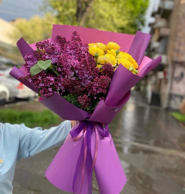 Purple bunch | ծաղիկներ, ծաղկեպսակներ, բույսեր - առաքում Երևան Purple bunch | ծաղիկներ, ծաղկեպսակներ, բույսեր - առաքում Երևան
