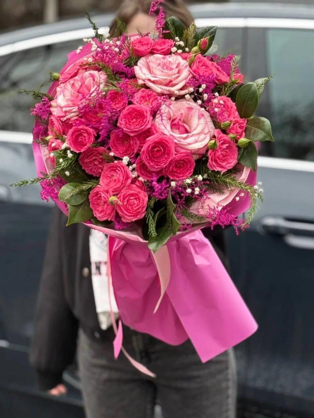 Pink bouquet | ծաղիկներ, ծաղկեպսակներ, բույսեր - առաքում Երևան Pink bouquet | ծաղիկներ, ծաղկեպսակներ, բույսեր - առաքում Երևան